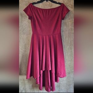 Maroon Dress